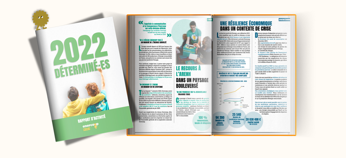 RAPPORT D'ACTIVITÉ - ENERCOOP 2022
